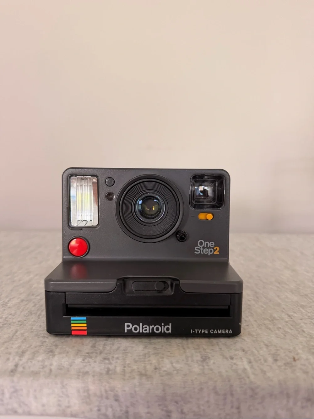 Polaroid OneStep 2 Instant Camera - Graphite with Red Accent
